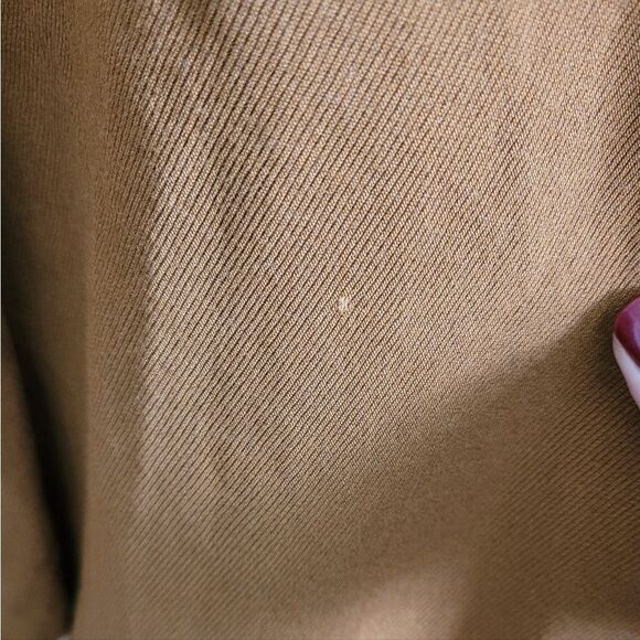 Basile Made in Italy Rust Orange Long Coat size Small - Picture 6 of 14